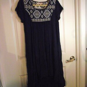 WOMENS ALTAR'D STATE brand - size LARGE SHORT SLEEVED MIDI SWING DRESS